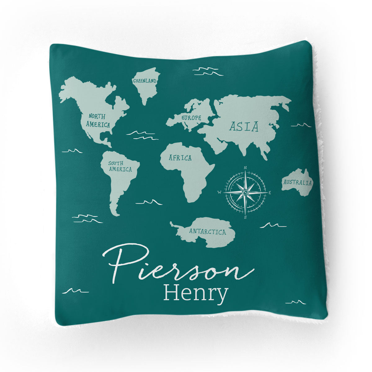 Personalized  Throw Pillow | Adventure Awaits