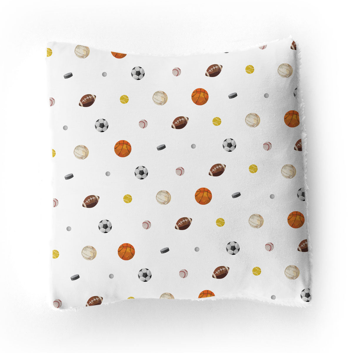 Stretchy Knit/Sherpa Throw Pillow | All Star Sports