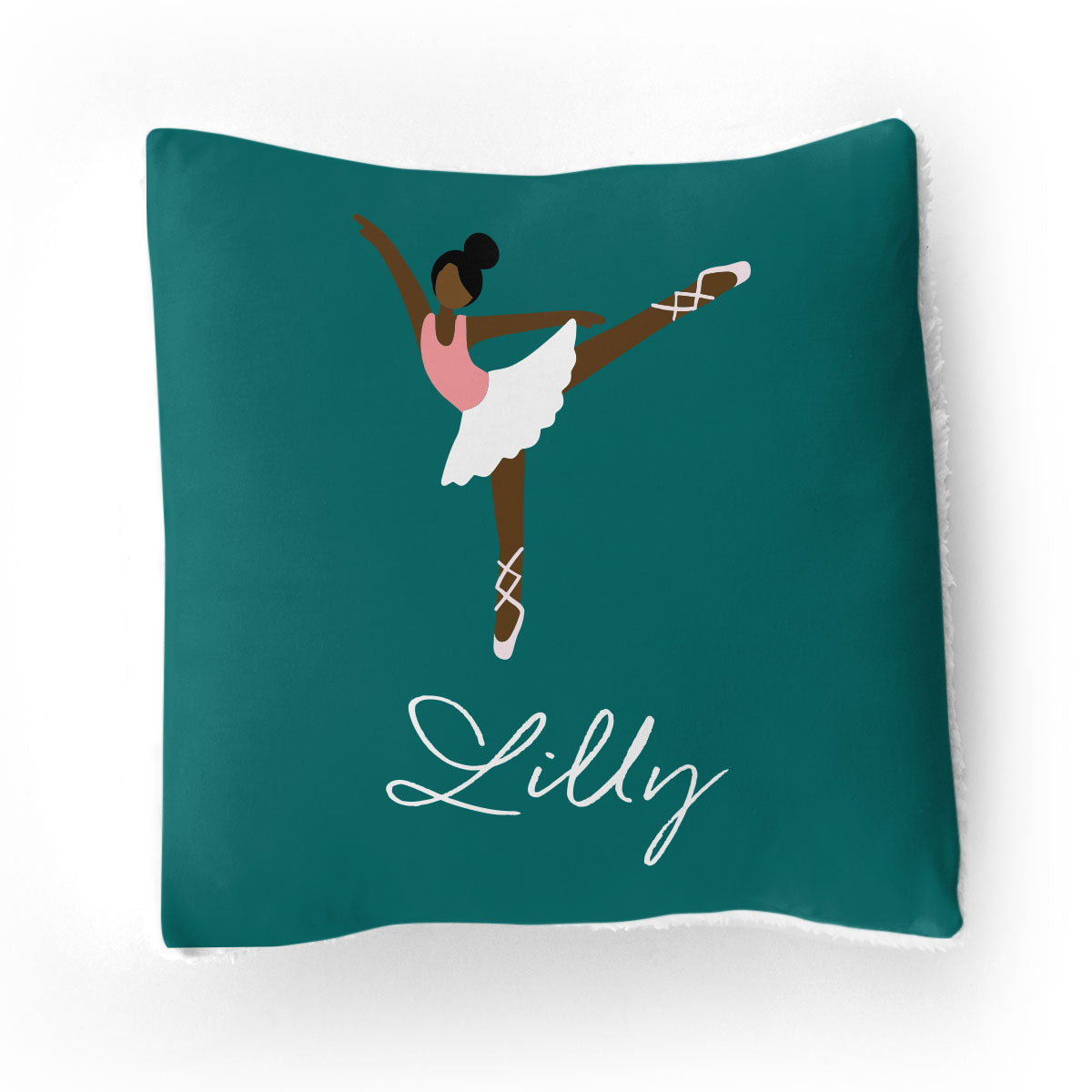 Personalized  Throw Pillow | Balancing Ballerina