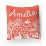 Personalized Throw Pillow | Fairytale Meadow