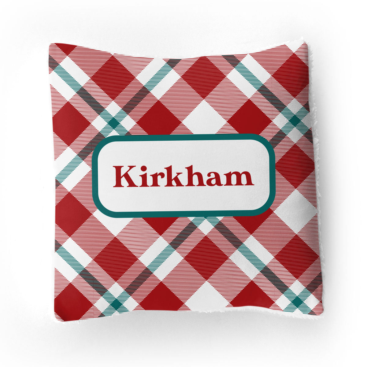 Holiday Throw Pillow | Holiday Plaid