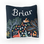 Personalized Throw Pillow | Midnight Meadow