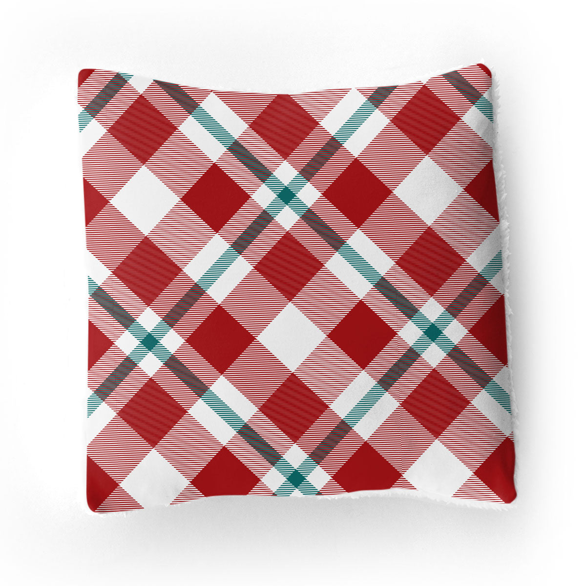 Holiday Throw Pillow | Holiday Plaid