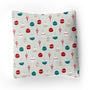 Holiday Throw Pillow | Merry Ornaments