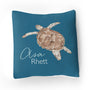 Stretchy Knit/Sherpa Throw Pillow | Ocean Explorer