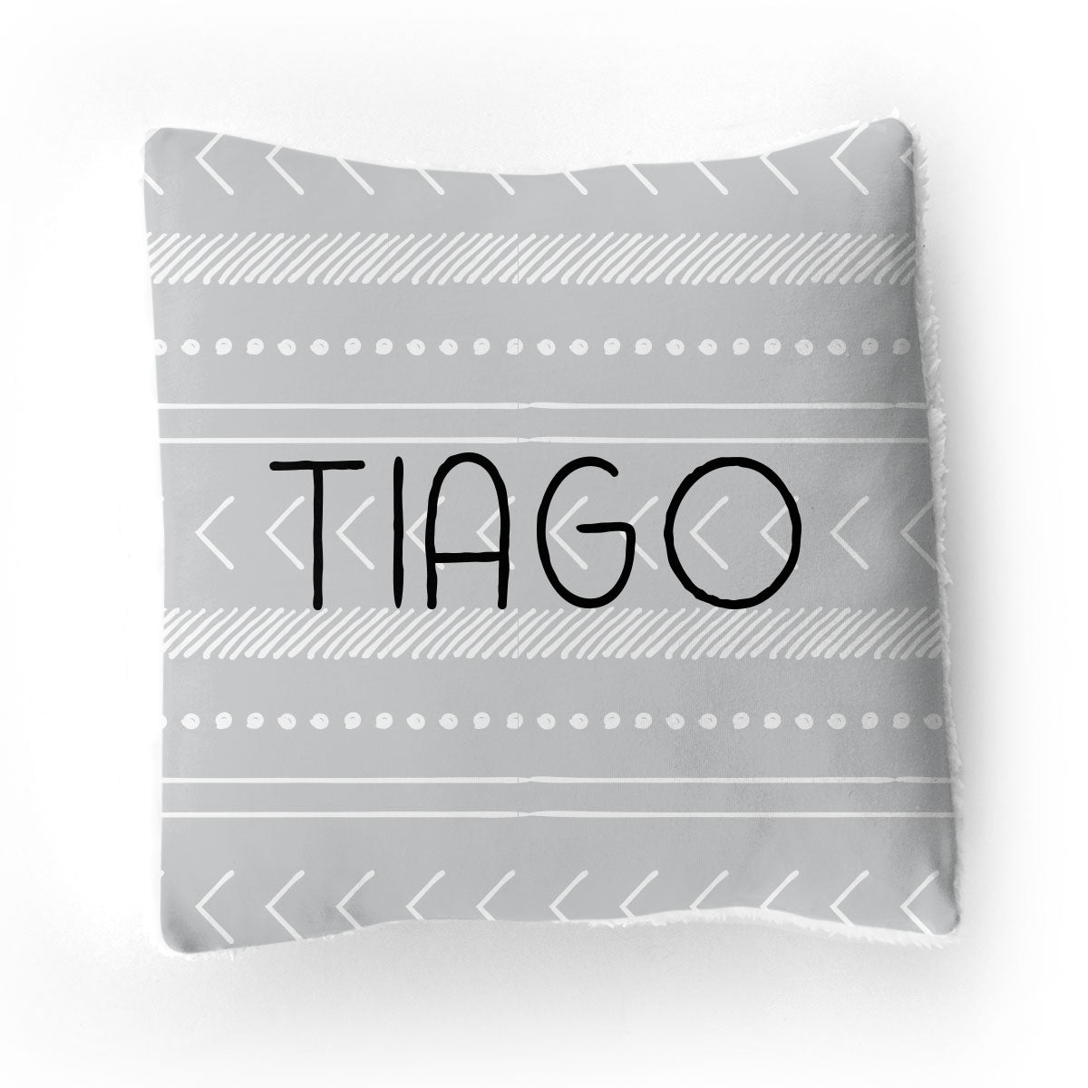 Stretchy Knit/Sherpa Throw Pillow | Tribal