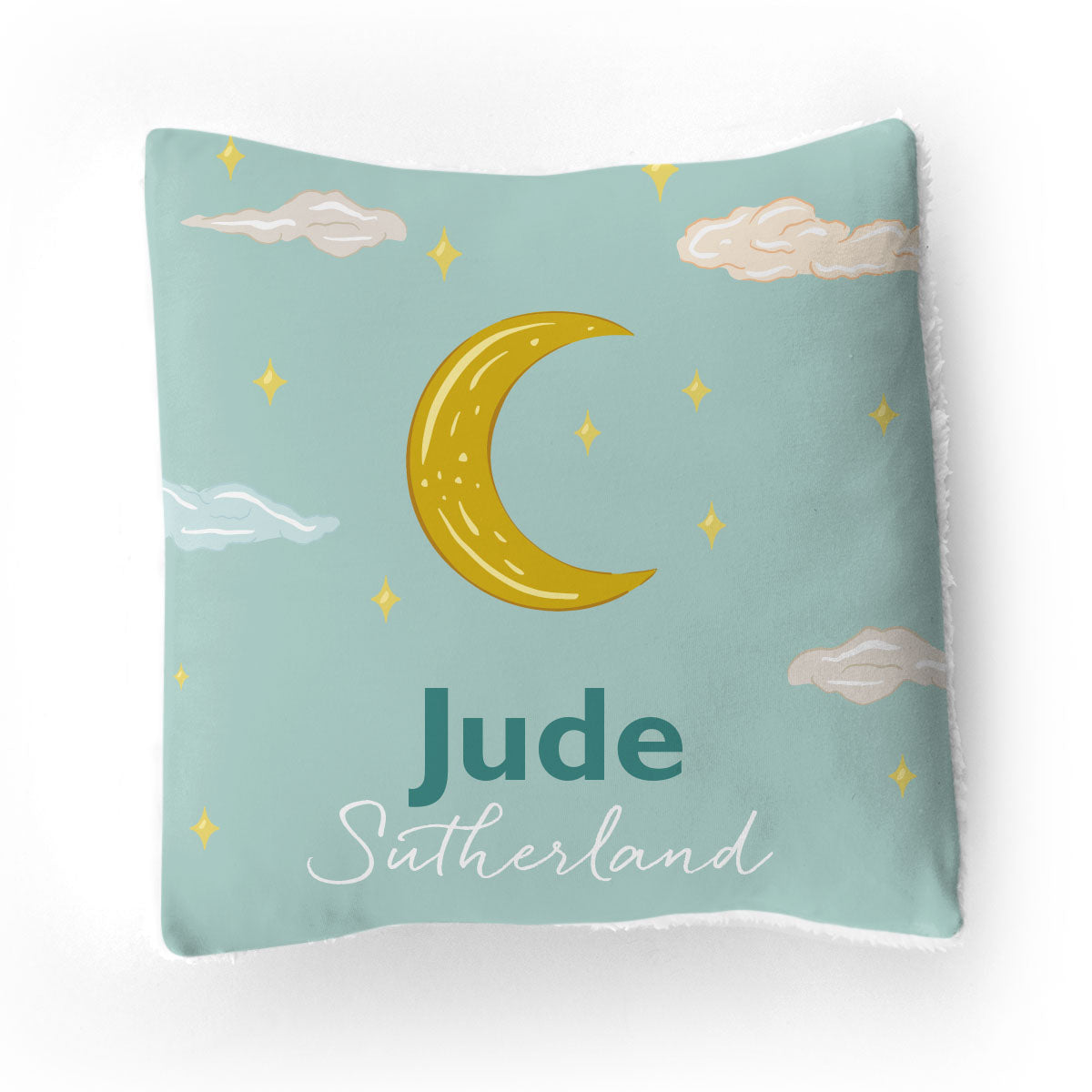 Stretchy Knit/Sherpa Throw Pillow | Twinkle Twinkle