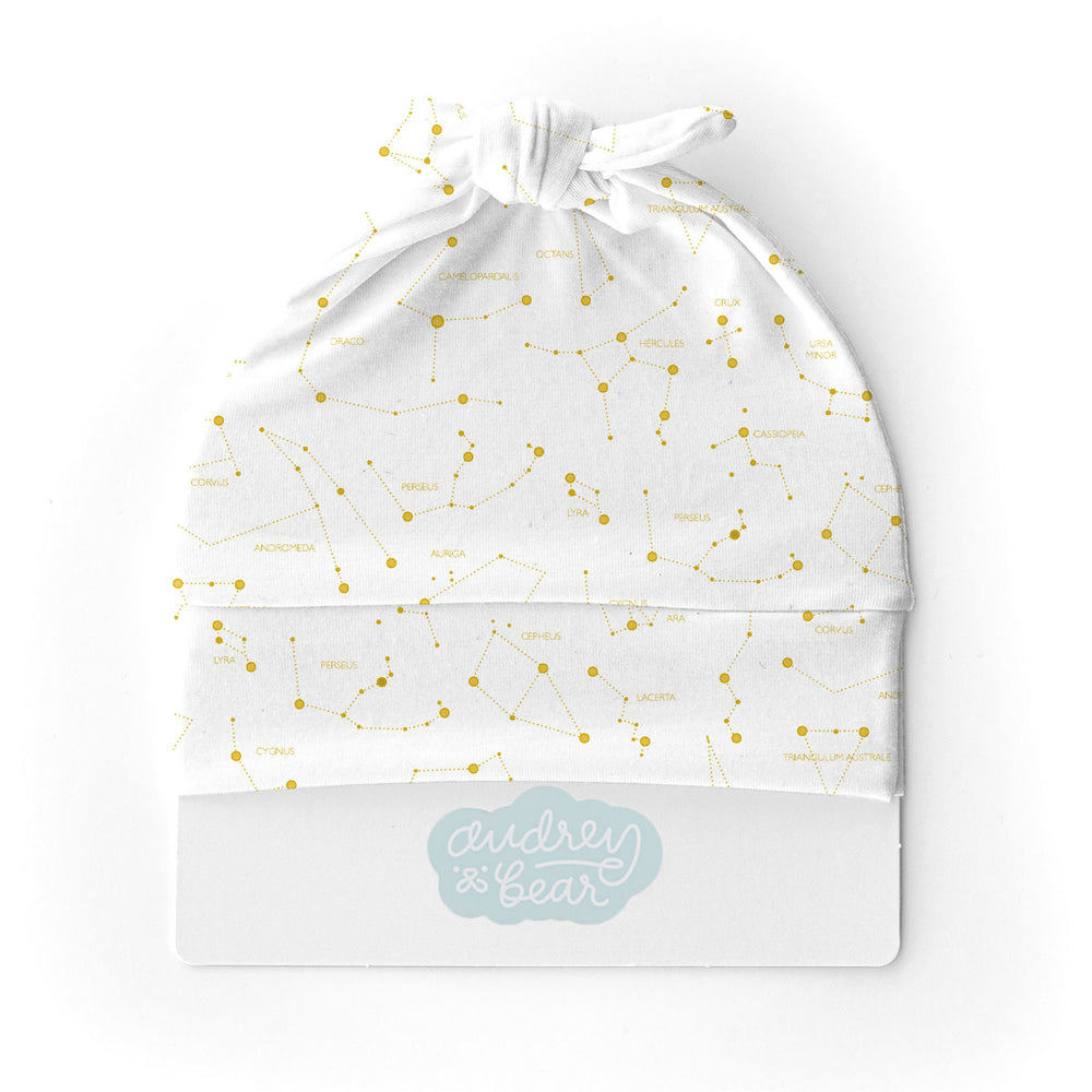 Stretchy Knit Baby Hat | Captivating Constellations