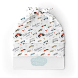 Personalized Swaddle & Hat Set | Speedway